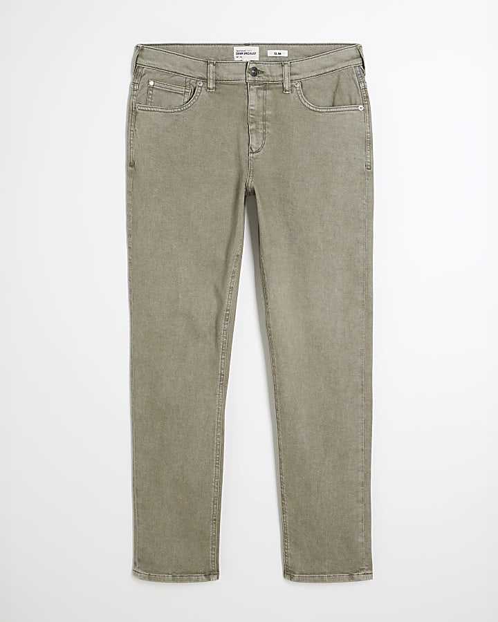 Green Slim Fit Jeans