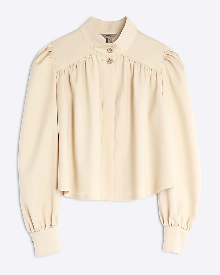Beige Cape Jacket