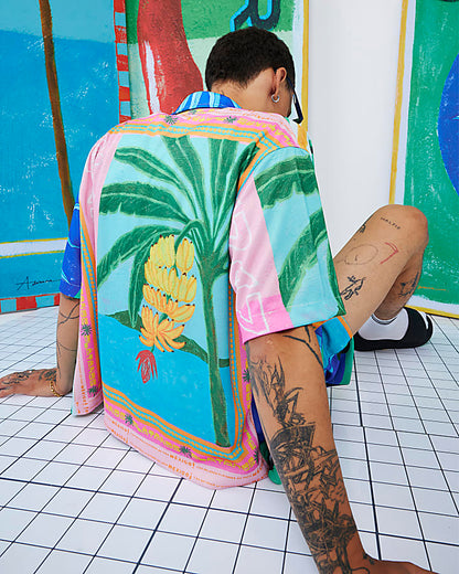 Multi Colour Atlas Mesh Shirt