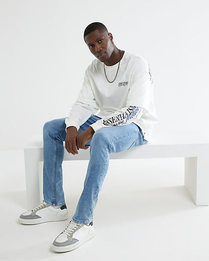 Blue Skinny Fit Jeans
