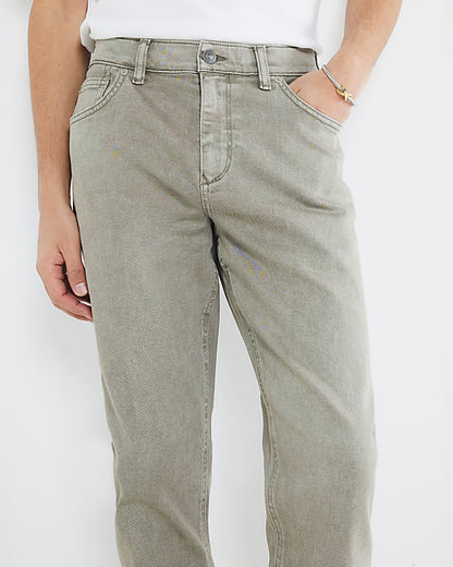 Green Slim Fit Jeans