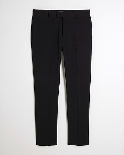 Black Skinny Fit Suit Trousers