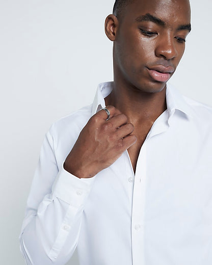 White slim fit shirt