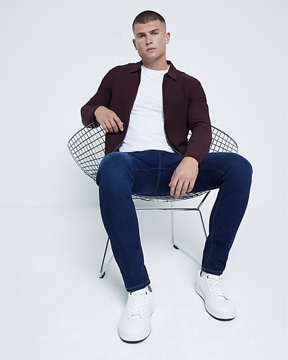 Blue Denim Skinny Fit Jeans