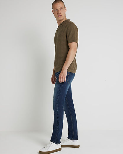 Dark blue skinny fit jeans