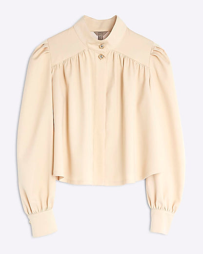 Beige Cape Jacket