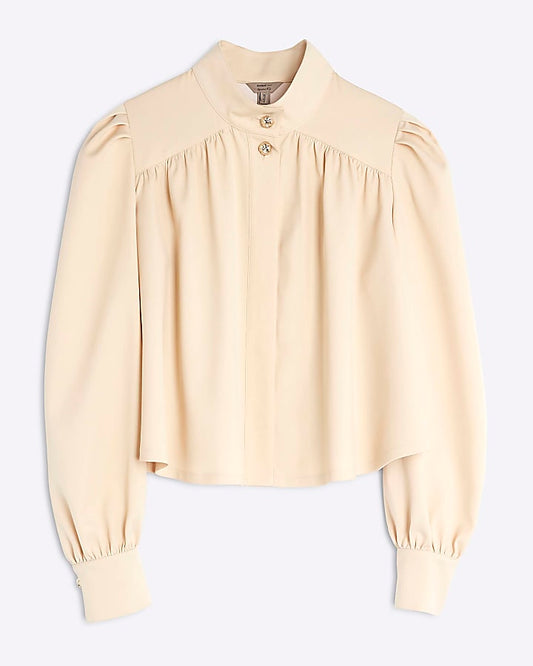 Beige Cape Jacket